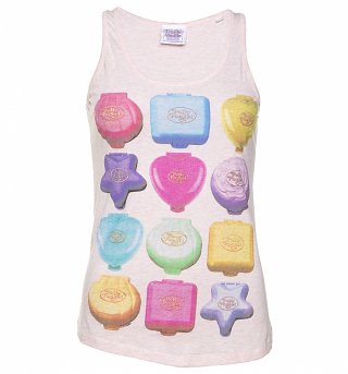 Women's Polly Pocket Playsets Heather Pink Vest Women's Polly Pocket Playsets Heather Pink Vest