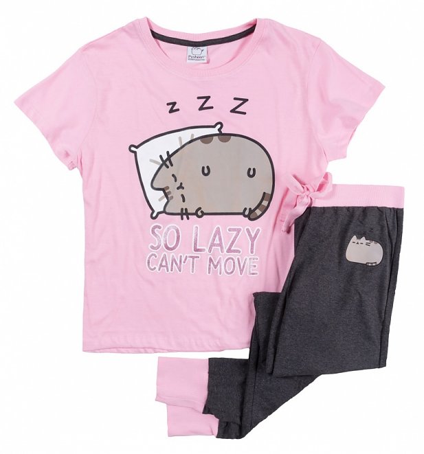 Women's Pusheen So Lazy Can't Move Pyjama Set Women's Pusheen So Lazy Can't Move Pyjama Set