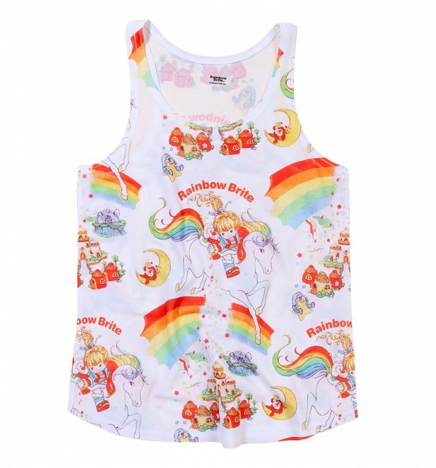 Women's Rainbow Brite Patterned Racerback Vest Women's Rainbow Brite Patterned Racerback Vest