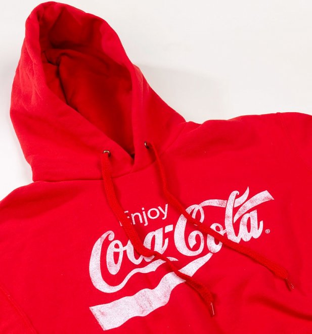 Red coca cola hoodie Clearance
