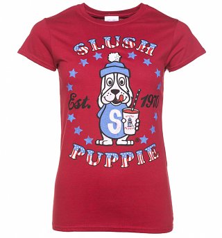 Women's Red Marl Slush Puppie Established 1970 T-Shirt Women's Red Marl Slush Puppie Established 1970 T-Shirt