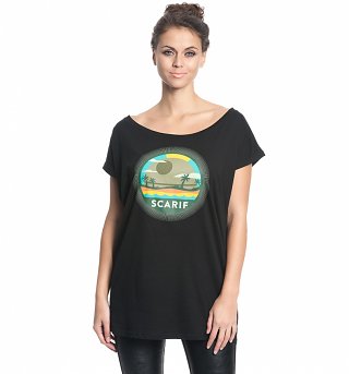 Women's Star Wars Rogue One Scarif Slouch T-Shirt Women's Star Wars Rogue One Scarif Slouch T-Shirt