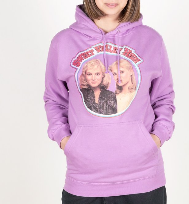 Women's Sweet Valley High Inspired Lavender Hoodie Women's Sweet Valley High Inspired Lavender Hoodie