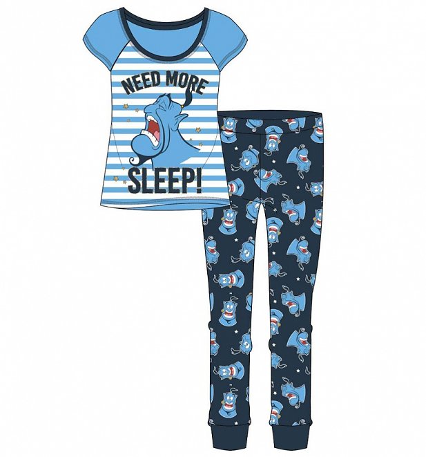 Women's The Genie Need More Sleep Aladdin Pyjamas Women's The Genie Need More Sleep Aladdin Pyjamas