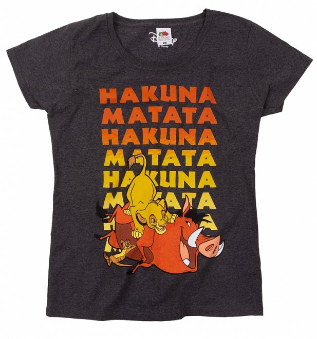 Women's The Lion King Hakuna Matata T-Shirt Women's The Lion King Hakuna Matata T-Shirt
