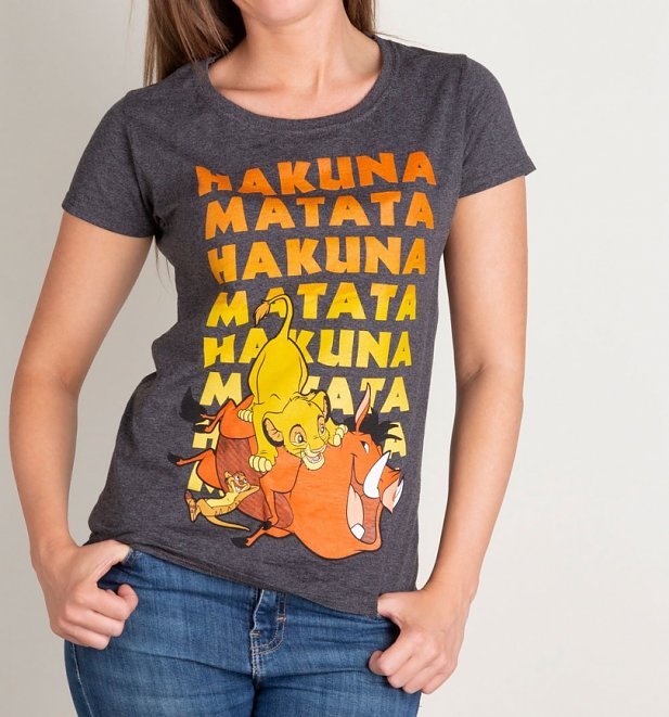 Women's The Lion King Hakuna Matata T-Shirt Women's The Lion King Hakuna Matata T-Shirt