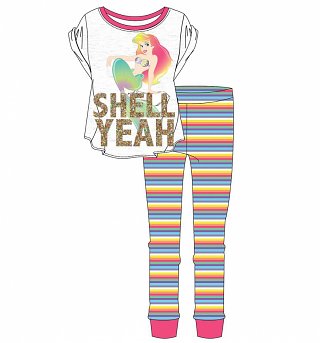 Women's The Little Mermaid Shell Yeah Pyjamas Women's The Little Mermaid Shell Yeah Pyjamas
