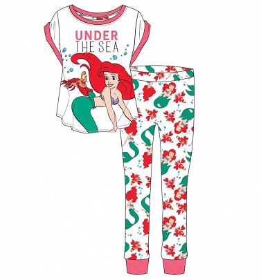 Women's The Little Mermaid Under The Sea Pyjamas Women's The Little Mermaid Under The Sea Pyjamas