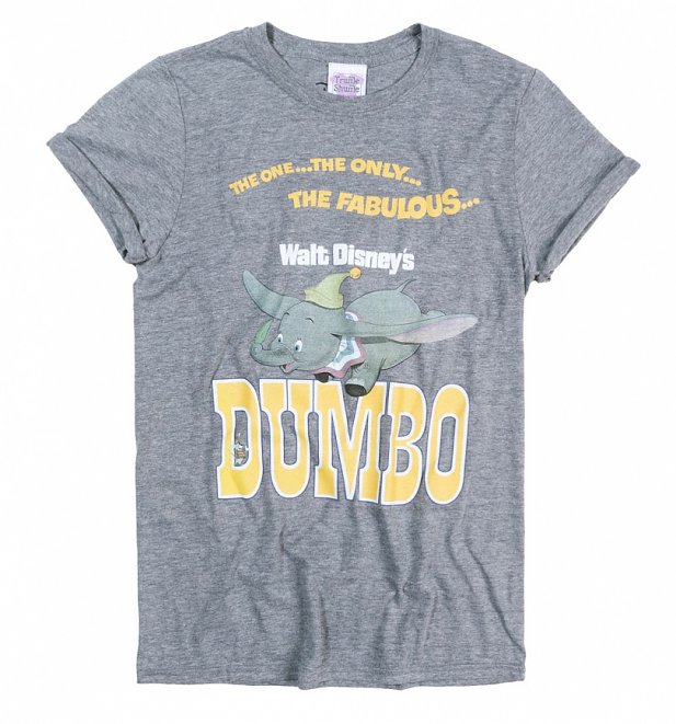 Women's The One, The Only, The Fabulous Dumbo Rolled Sleeve Boyfriend T-Shirt Women's The One, The Only, The Fabulous Dumbo Rolled Sleeve Boyfriend T-Shirt