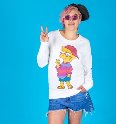 Women's The Simpsons Cool Lisa Fitted Sweater Women's The Simpsons Cool Lisa Fitted Sweater