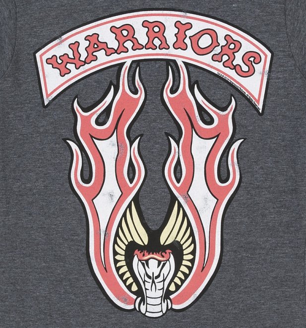 Women's The Warriors Snake Crest Dark Heather T-Shirt Women's The Warriors Snake Crest Dark Heather T-Shirt