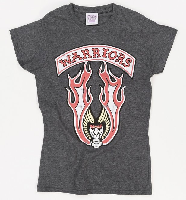 Women's The Warriors Snake Crest Dark Heather T-Shirt Women's The Warriors Snake Crest Dark Heather T-Shirt