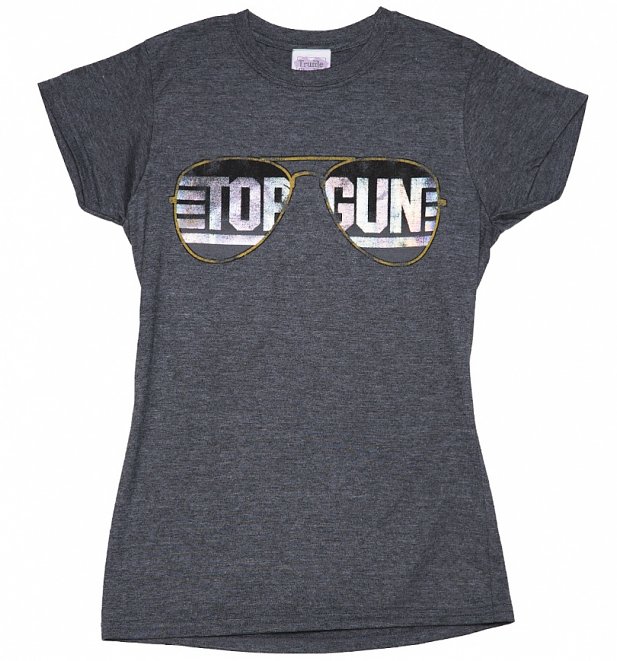 Women's Top Gun Aviators Holographic TShirt