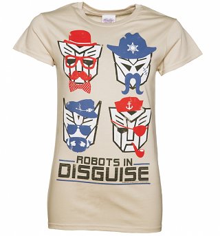 Women's Transformers Retro Robots in Disguise T-Shirt Women's Transformers Retro Robots in Disguise T-Shirt