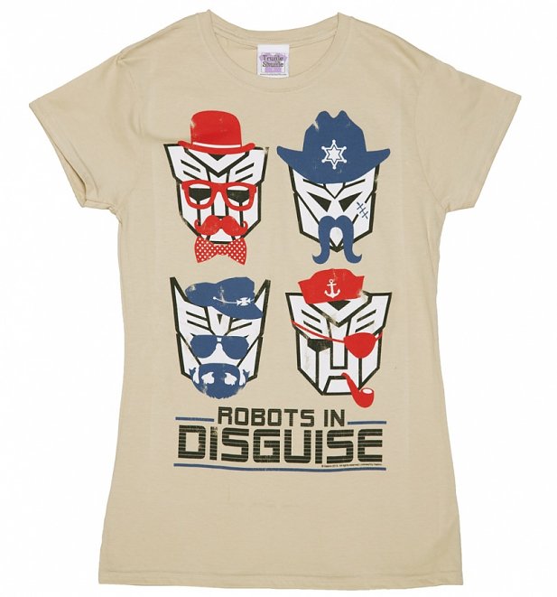 Women's Transformers Retro Robots in Disguise T-Shirt Women's Transformers Retro Robots in Disguise T-Shirt