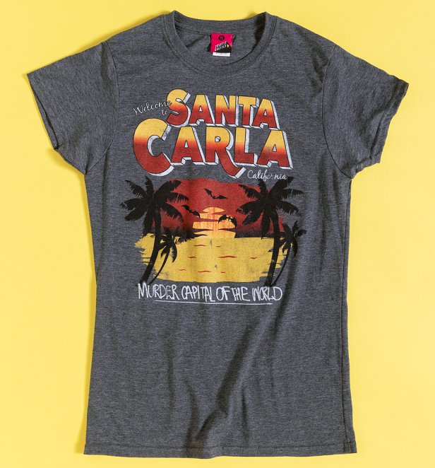 Women's Welcome to Santa Carla Fitted T-Shirt