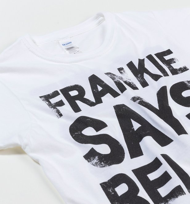 frankie says relax t shirt womens