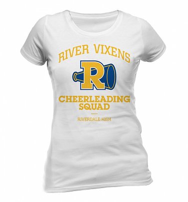 Women's White River Vixens Cheerleading Squad Riverdale T-Shirt Women's White River Vixens Cheerleading Squad Riverdale T-Shirt