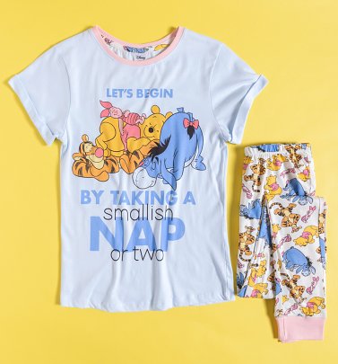 Women's Winnie The Pooh Naps Disney Pyjamas Women's Winnie The Pooh Naps Disney Pyjamas