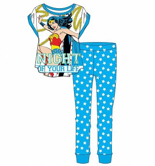 Women's Wonder Woman Night Of Your Life Pyjamas Women's Wonder Woman Night Of Your Life Pyjamas