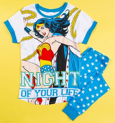 Women's Wonder Woman Night Of Your Life Pyjamas Women's Wonder Woman Night Of Your Life Pyjamas