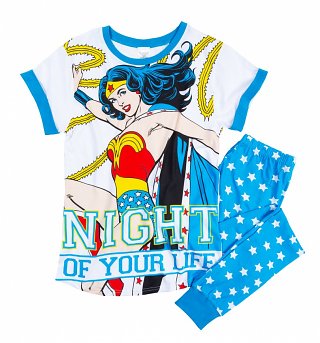 Women's Wonder Woman Night Of Your Life Pyjamas Women's Wonder Woman Night Of Your Life Pyjamas