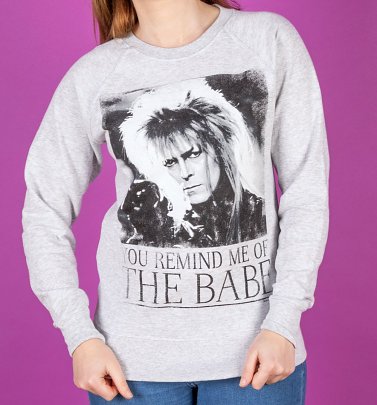 Labyrinth - Bowie You Remind Me Of The Babe Damenpullover Labyrinth - Bowie You Remind Me Of The Babe Damenpullover