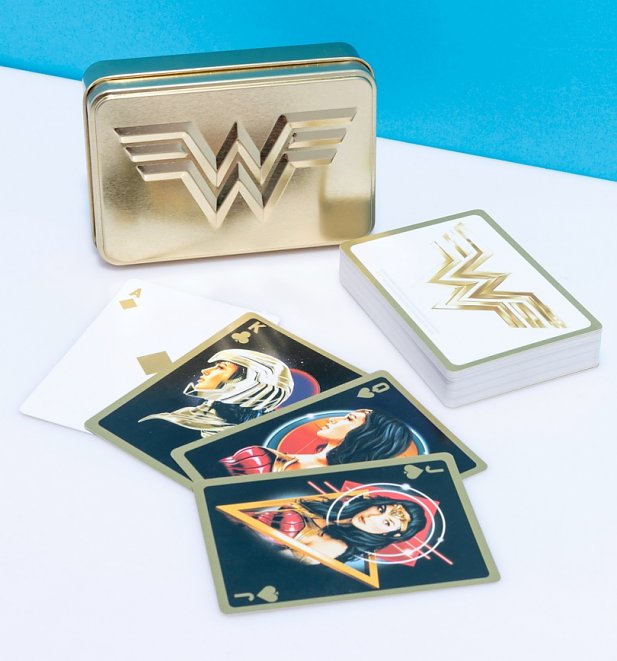 Wonder Woman 1984 Playing Cards in Tin Wonder Woman 1984 Playing Cards in Tin