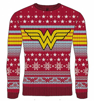 Wonder Woman Christmas Jumper Wonder Woman Christmas Jumper
