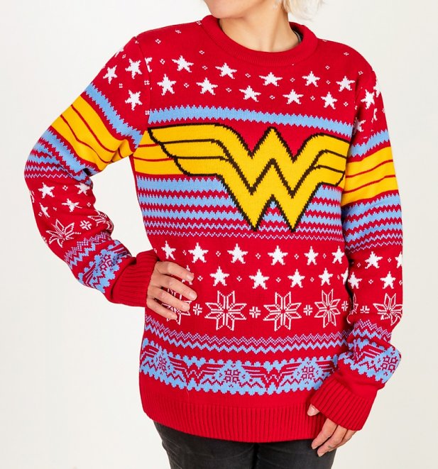 wonder woman xmas sweater