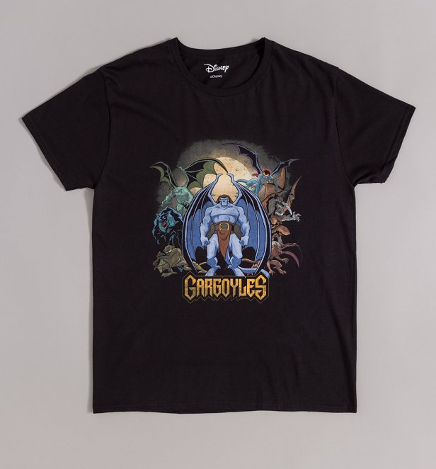 Disney Gargoyles Black T-Shirt