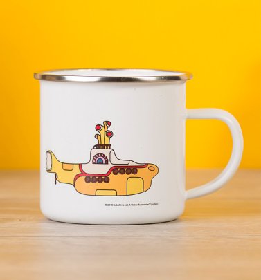 Yellow Submarine Enamel Mug Yellow Submarine Enamel Mug