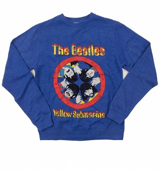 Yellow Submarine Porthole Heather Royal Sweater Yellow Submarine Porthole Heather Royal Sweater