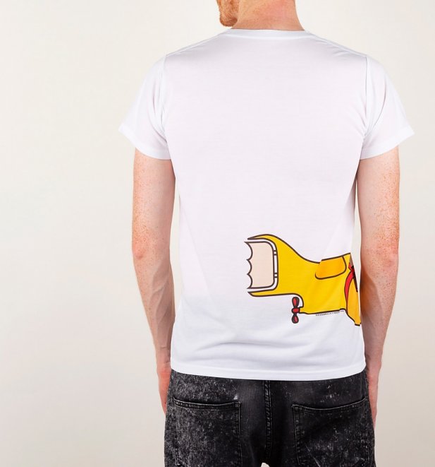 Yellow Submarine Wrap Around Print T-Shirt Yellow Submarine Wrap Around Print T-Shirt