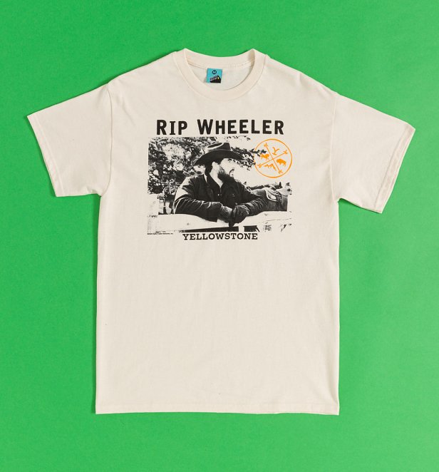 Yellowstone Rip Wheeler Natural T-Shirt Yellowstone Rip Wheeler Natural T-Shirt