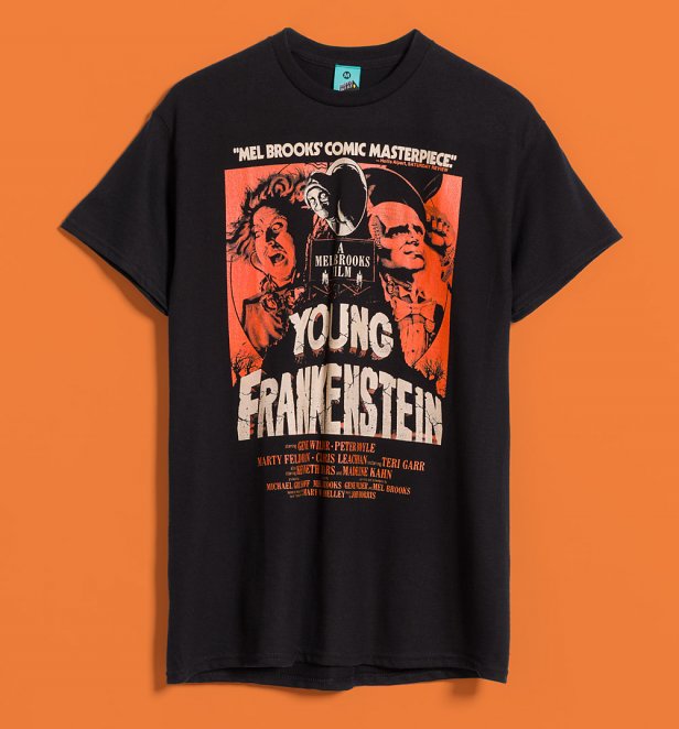 Young Frankenstein Inspired Black T-Shirt Young Frankenstein Inspired Black T-Shirt