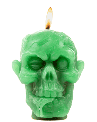 Zombie Head Candle Zombie Head Candle