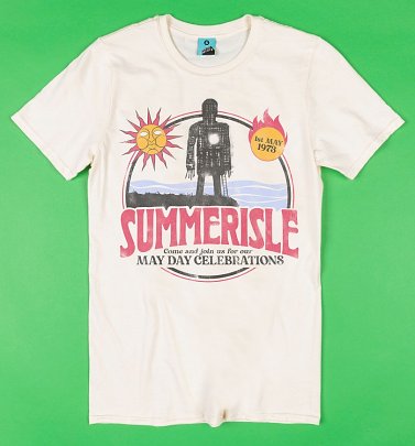The Wicker Man Inspired Summerisle Ecru T-Shirt The Wicker Man Inspired Summerisle Ecru T-Shirt