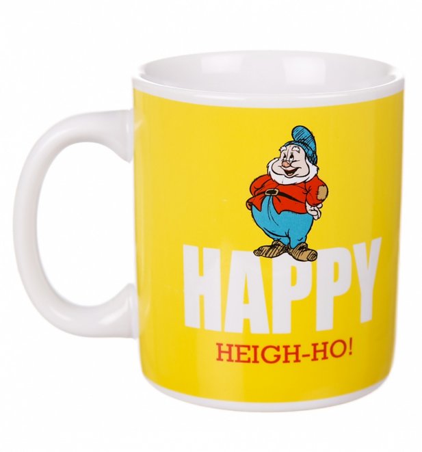 Disney Snow White And The Seven Dwarfs Happy Mug Disney Snow White And The Seven Dwarfs Happy Mug