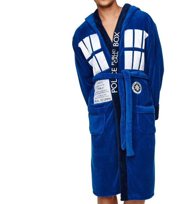 Doctor Who TARDIS Dressing Gown Doctor Who TARDIS Dressing Gown