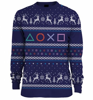Playstation Knitted Fair Isle Jumper Playstation Knitted Fair Isle Jumper
