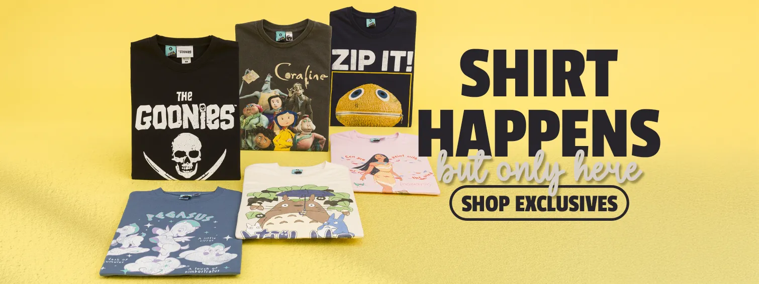 SHIRT HAPPENS but only here - Shop Exclusives