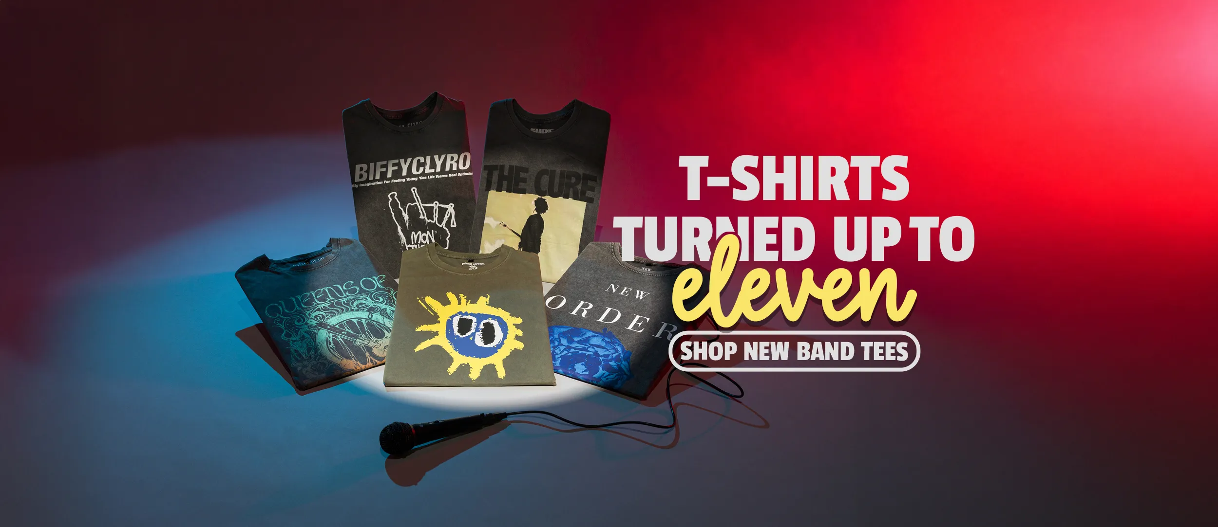 TEES TURNED UP TO ELEVEN - Shop Band Tees