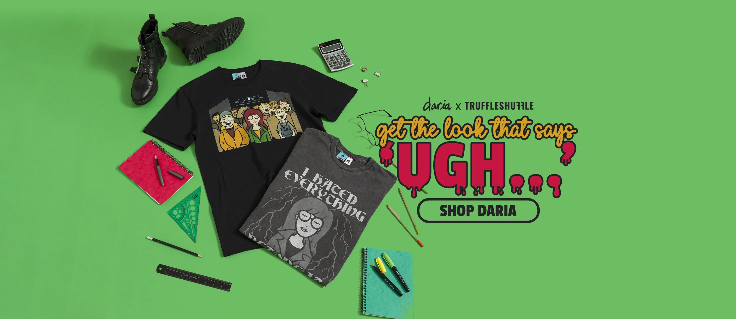 GET THE LOOK THAT SAYS 'UGH...' - Shop Daria