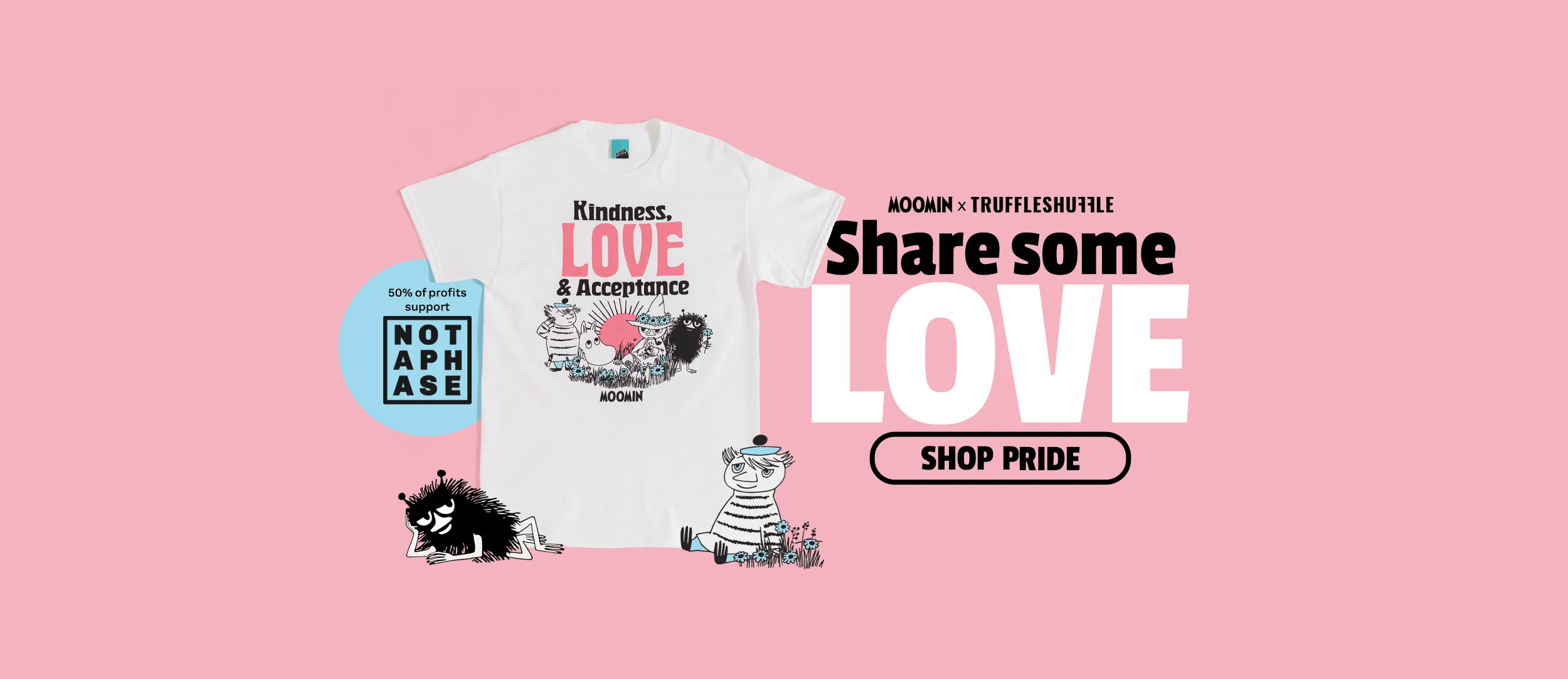 Moomins x TruffleShuffle - Share the Love - Shop Pride