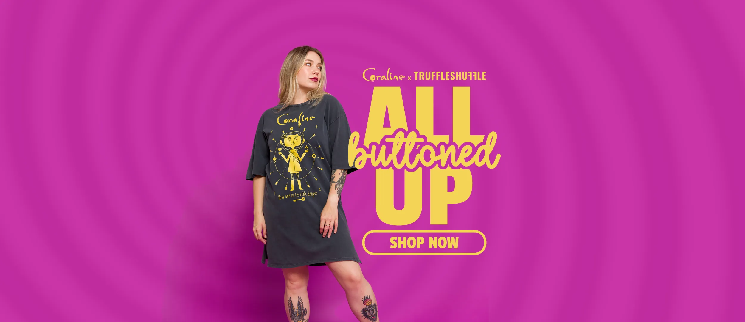 ALL BUTTONED UP - Shop Coraline