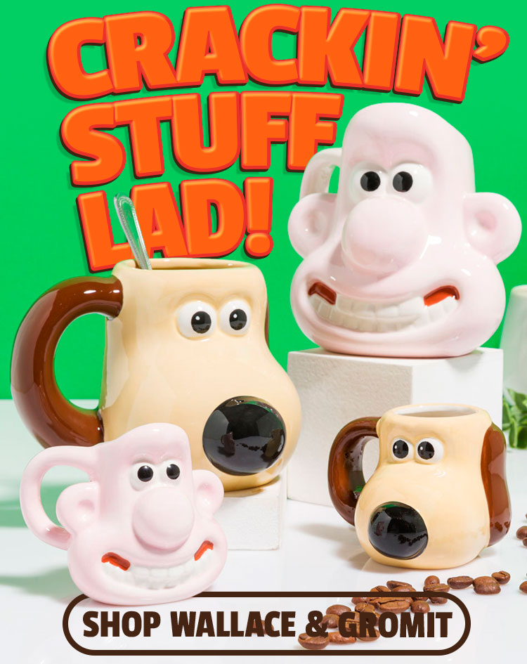 CRACKIN' STUFF LADS - Shop Wallace and Gromit