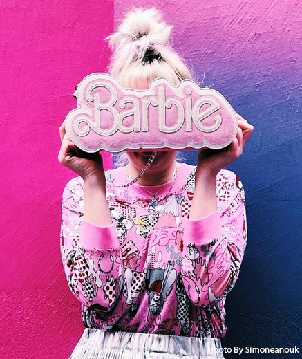 Barbie Logo Shaped Handbag