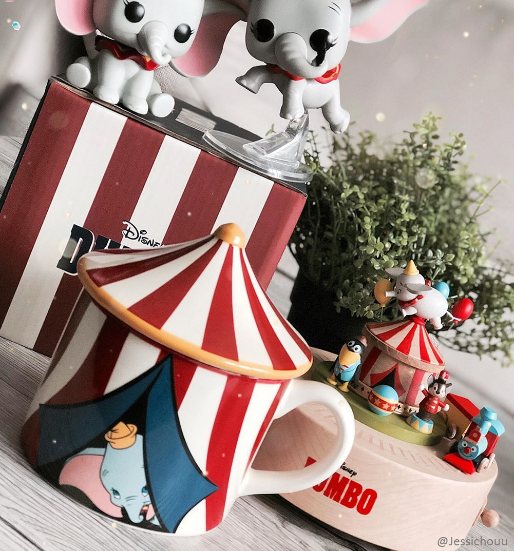 Disney Dumbo Circus Tent Mug With Lid