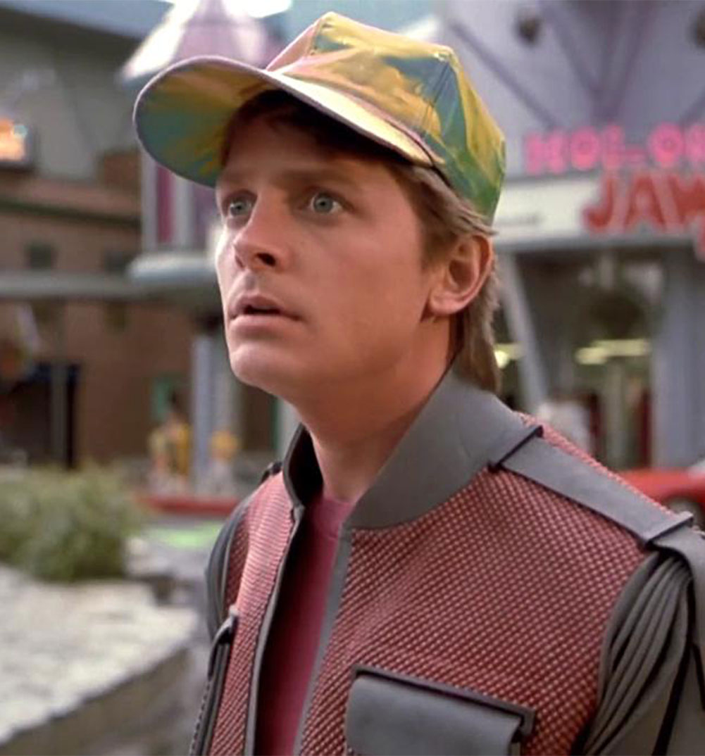 Back To The Future Cosplay Baseball Cap